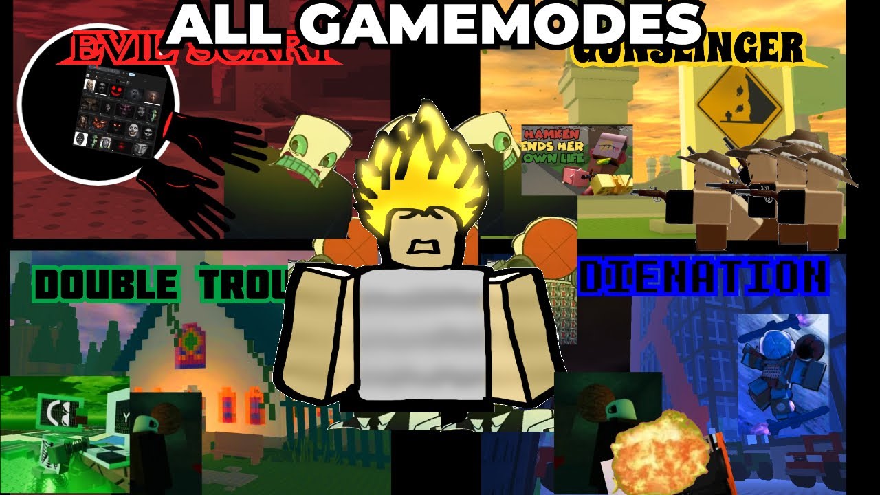 ALL Gamemodes in Die of Death | DoD