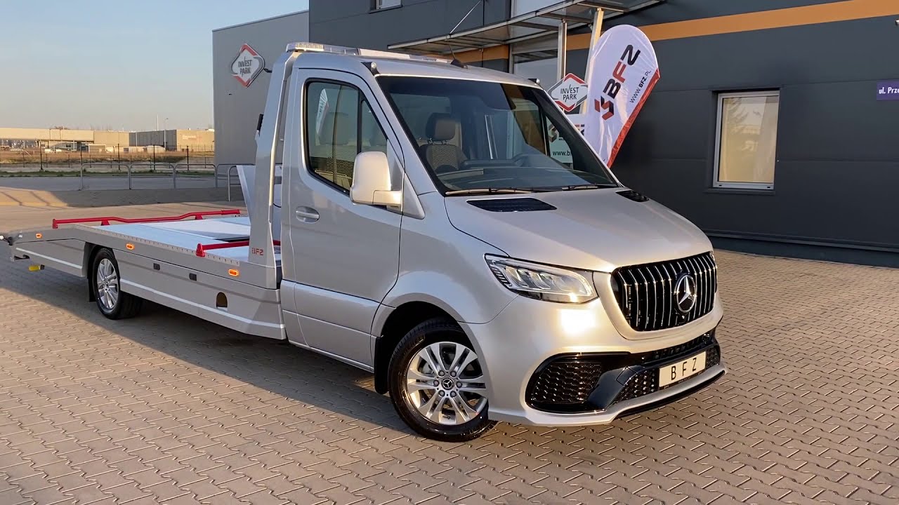 Mercedes Sprinter 907 NEW MODEL 319 cdi 3,0 V6 FACELIFTING AMG-BFZ AUTOTRANSPORTER / Airsuspension