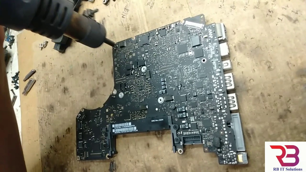 Macbook Pro A1278 No Power Repair with Board 820-3115
