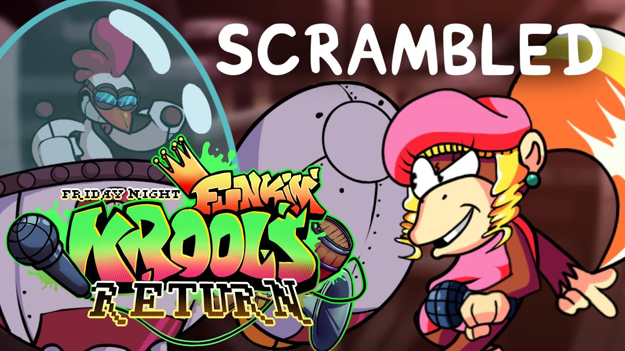Scrambled, but Pluck and the tiki have actual voices | FNF K. Rool's Return COVER + FLP