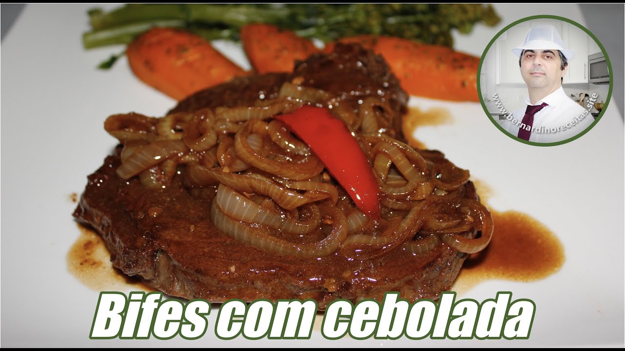 Os melhores bifes com cebolada de sempre.