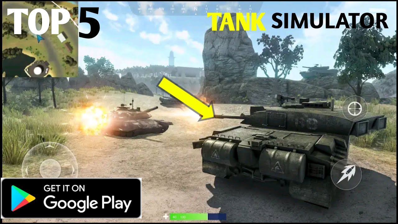 Top 5 tanks simulator games and android on 2022 / best graphics games