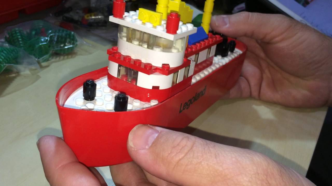 Vintage Lego review set 311 Ferry