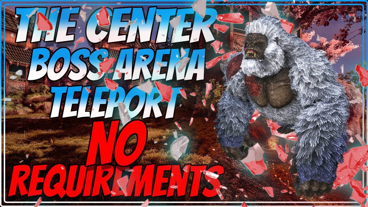 Телепорт на центральную арену босса [ТРЕБОВАНИЙ НЕТ] в Ark Survival Evolved