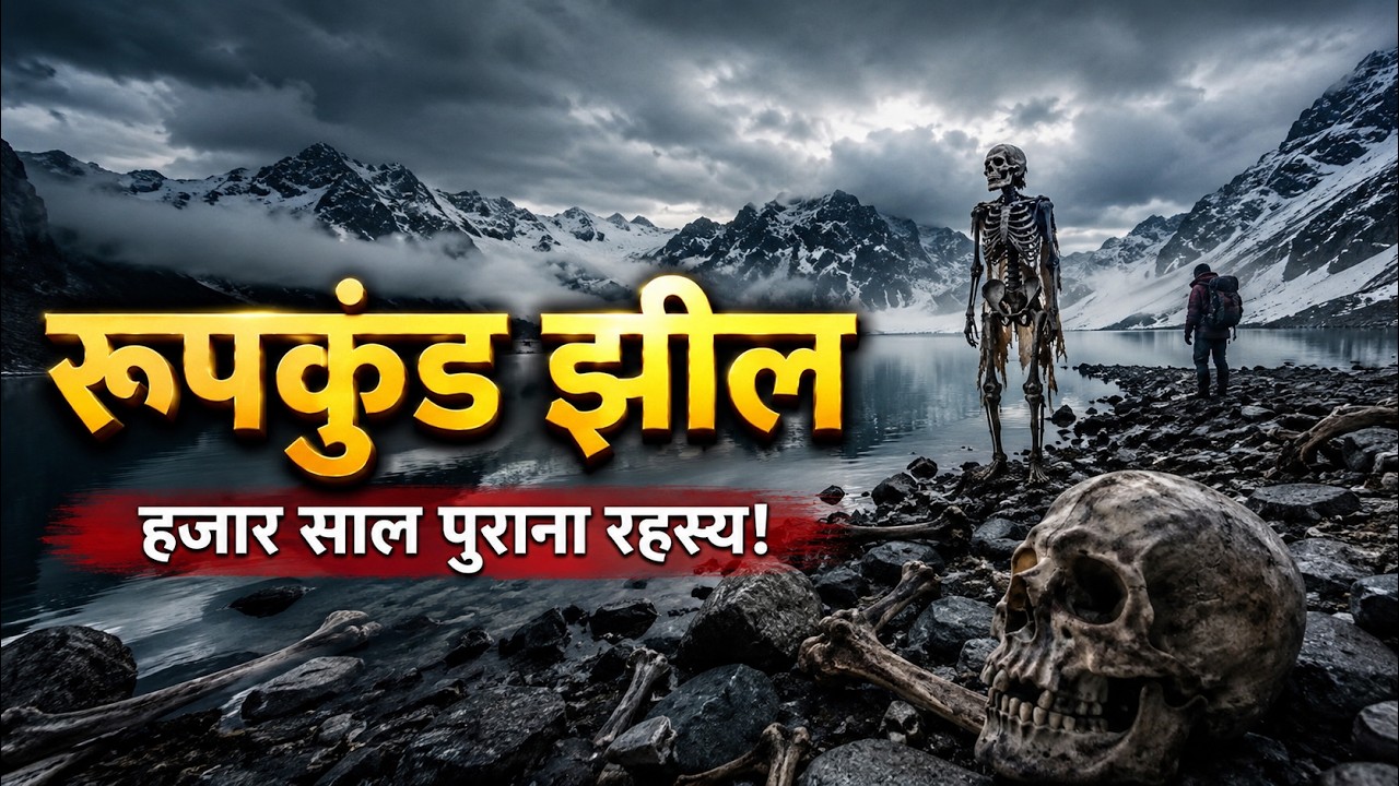 एक झील… सैकड़ों कंकाल ....1000 साल पुराना रहस्य | Roopkund Lake of Skeletons Explained