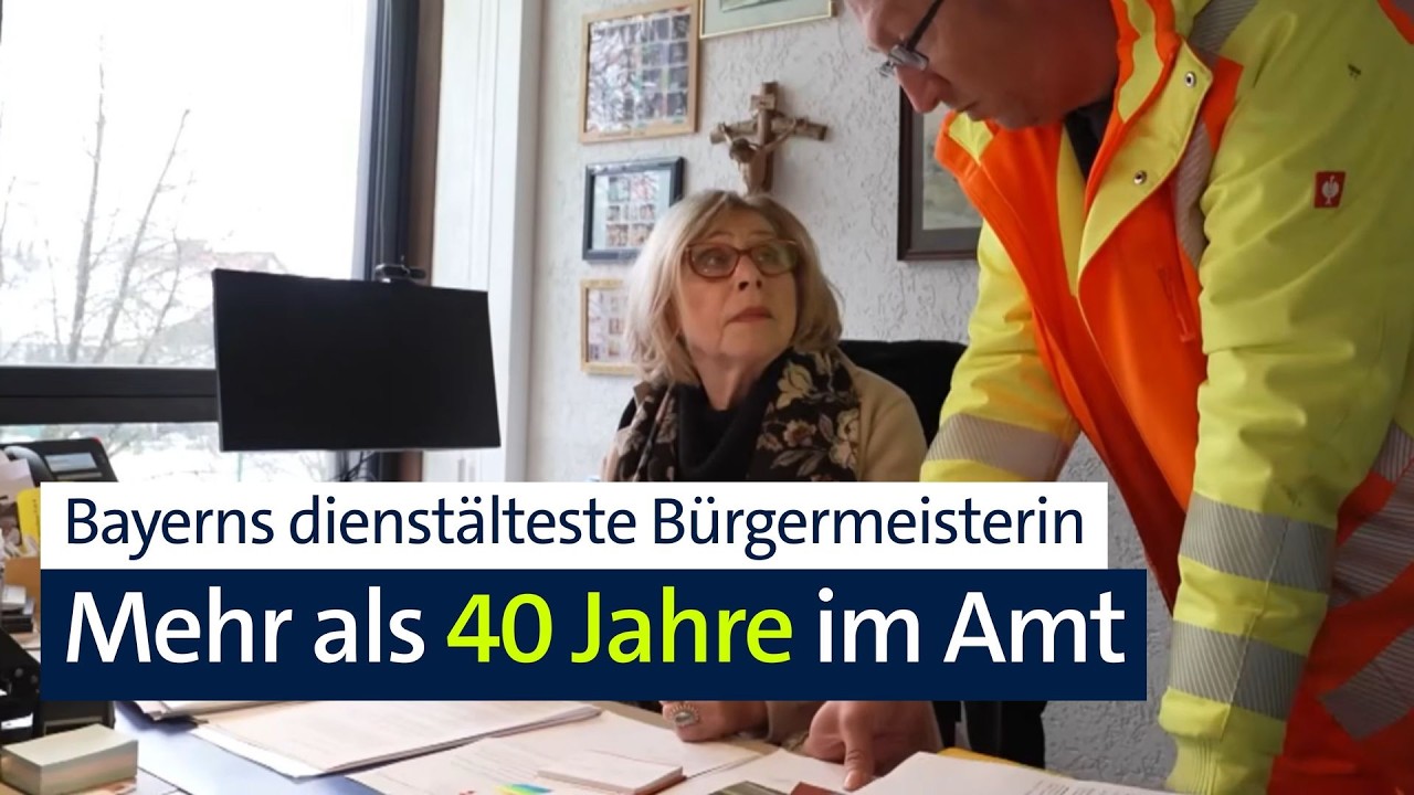 Bayerns dienstälteste Bürgermeisterin: Seit mehr als 40 Jahren im Amt | BR24