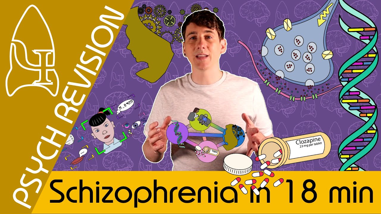 Schizophrenia - AQA Psychology in 18 MINS! *NEW* Quick Revision for Paper 3