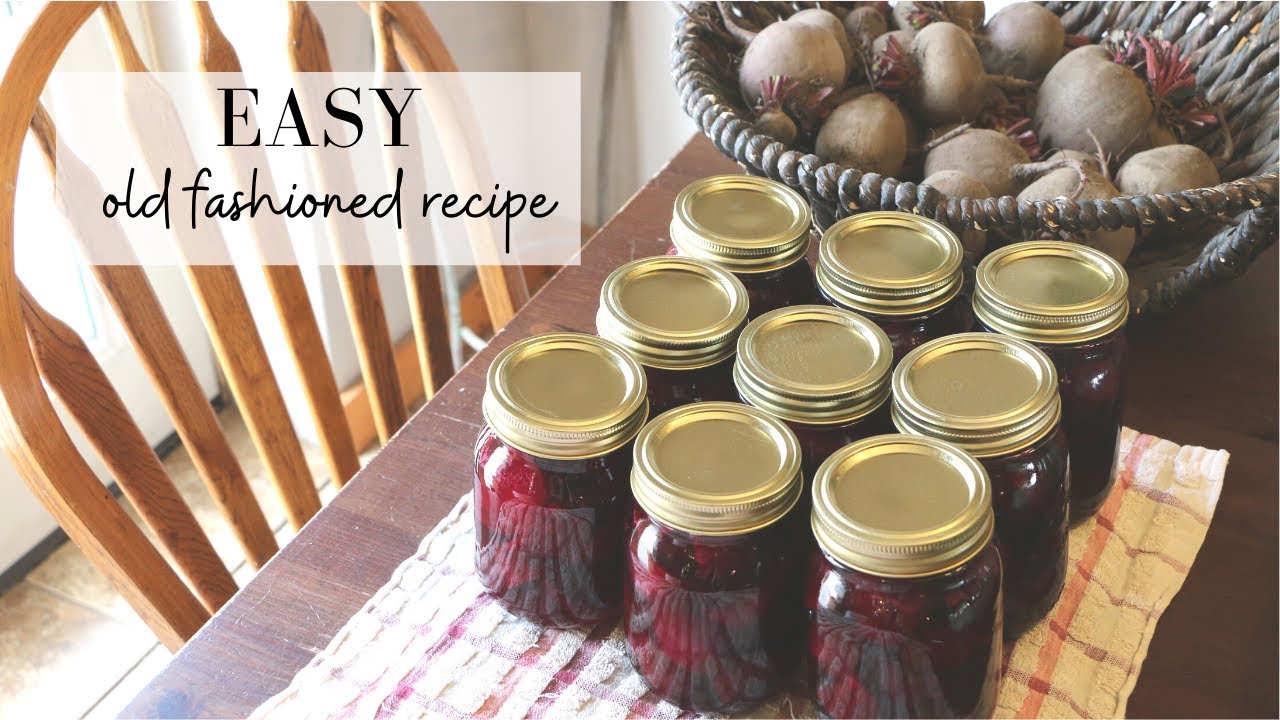 Canning Pickled Beets | Water-Bath Canning