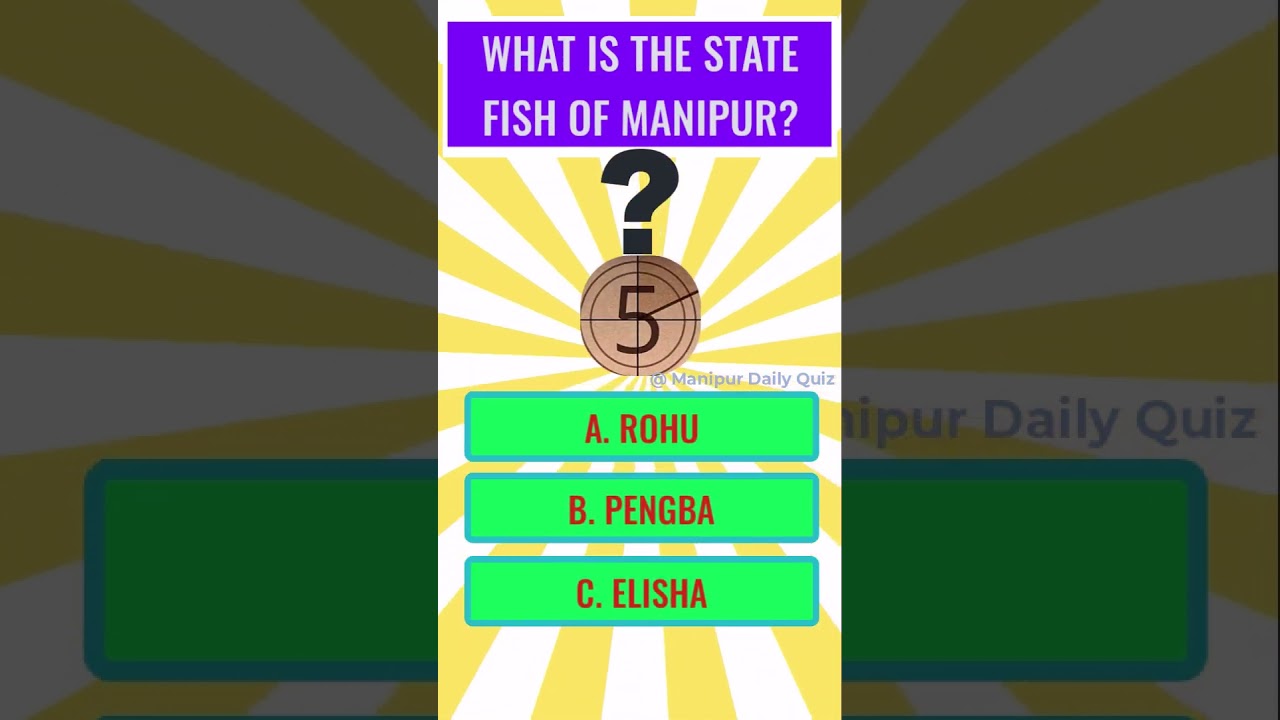 WHAT IS THE STATE FISH OF MANIPUR?