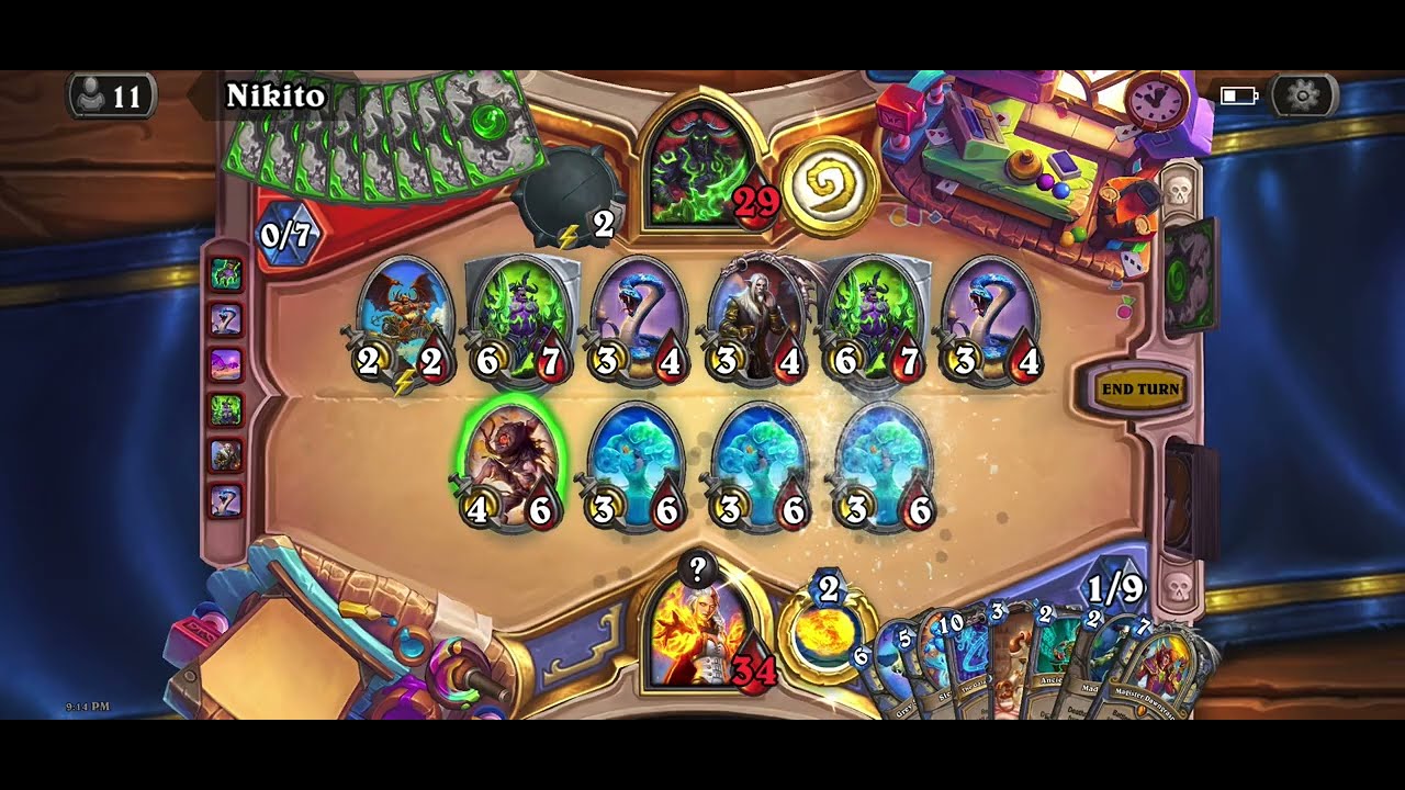 Reno Big Spell Mage vs XL Il'gynoth DH