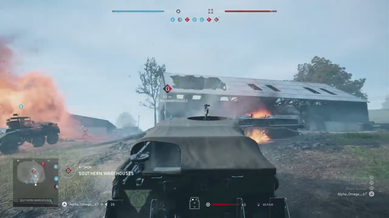 Battlefield V American Major Has Serious Road Rage