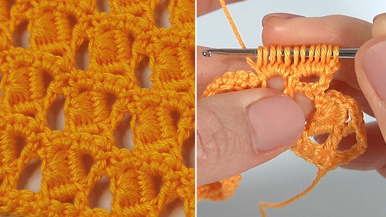 Quick, Easy And Beautiful Thing To Crochet/ Crochet Stitch Pattern