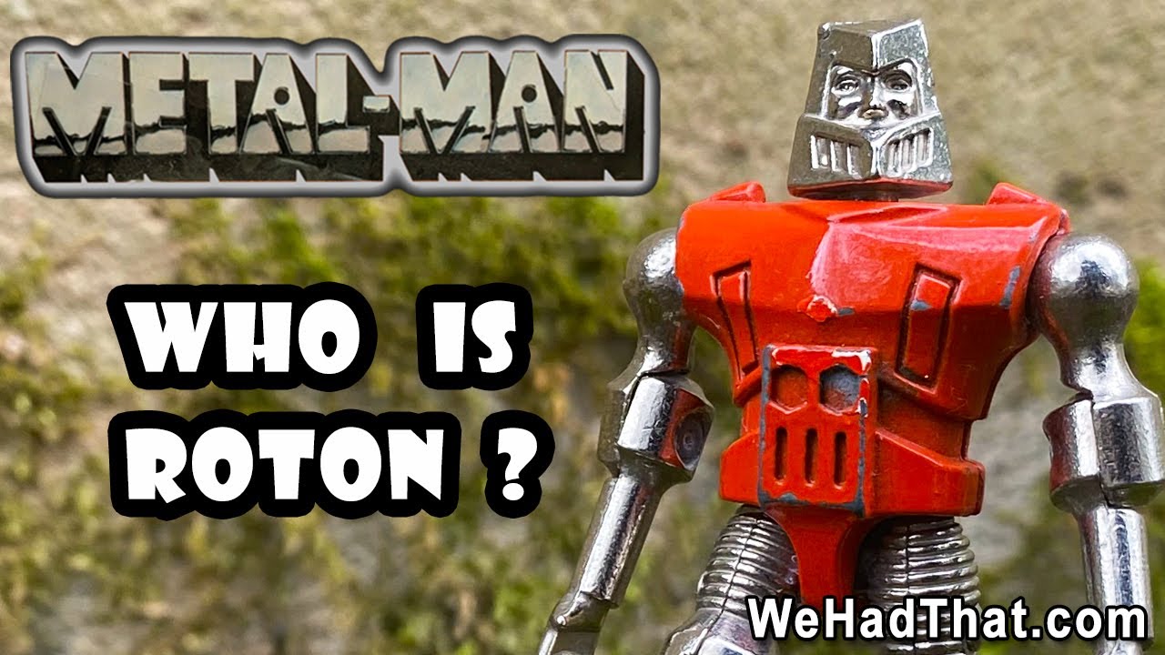 Metal Man: Roton vintage 1970s Zee Toys Zylmex Action Figure Review
