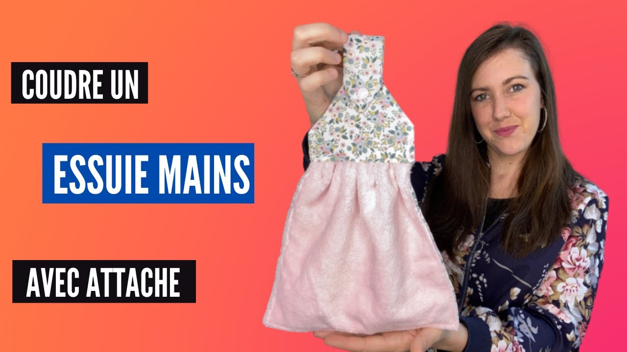TUTO COUTURE - coudre un essuie main