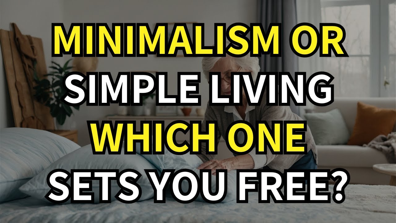 Minimalism vs Simple Living: Which One Brings You More Peace in Retirement?
