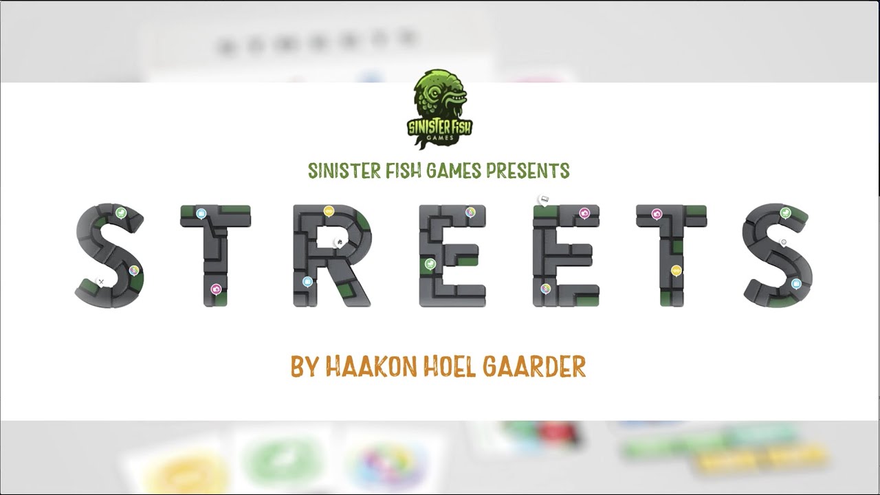 Streets - an urban tile laying game for 1-5 players
