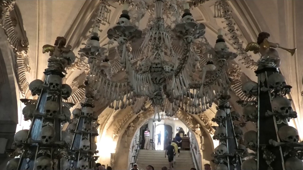 The Bone Church in Kutna Hora : Sedlec Ossuary /Церковь Костей в Кутной Горе Чехия