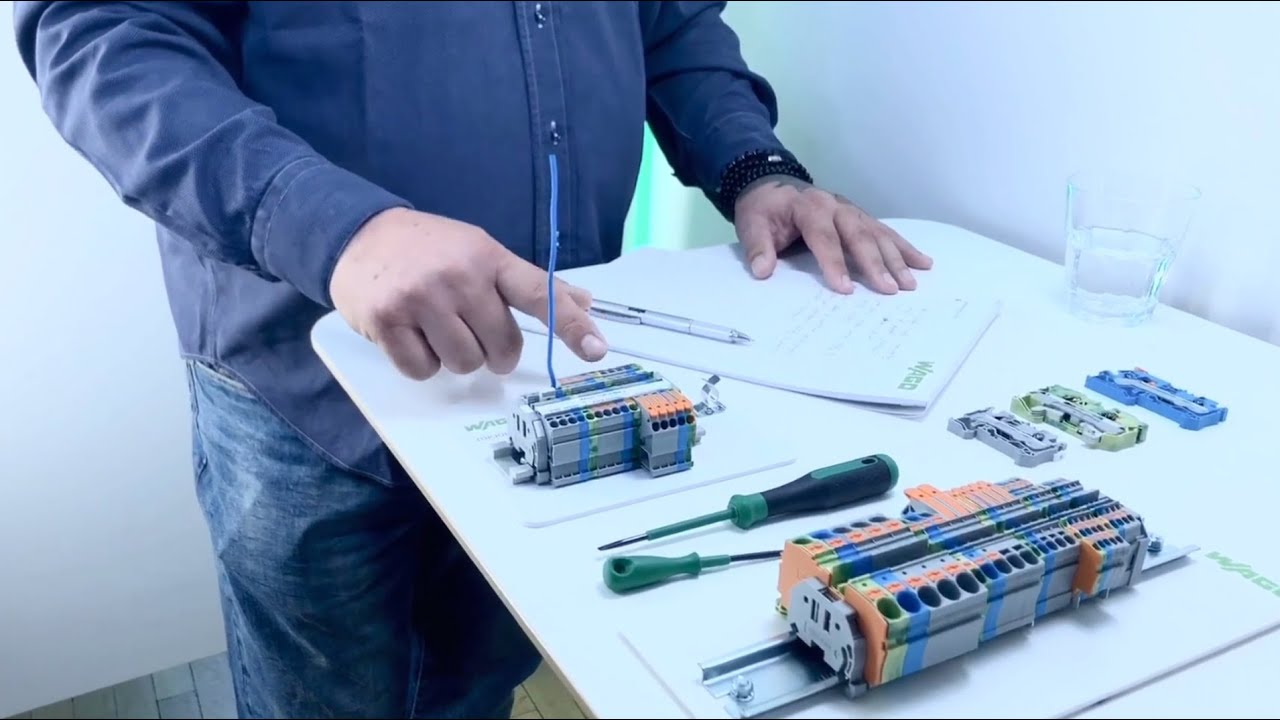 Řadové WAGO svorky TOPJOB®S se třemi variantami ovládání