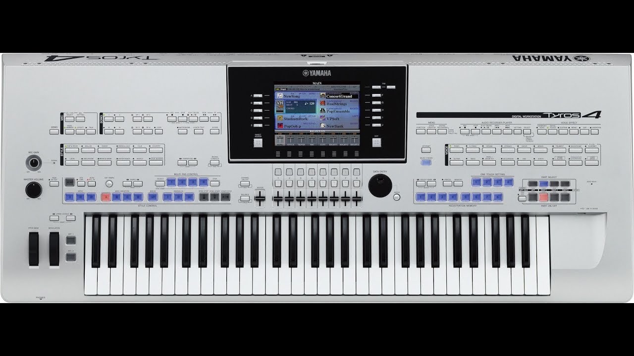 YAMAHA TYROS 4 | DEMO MUSIC