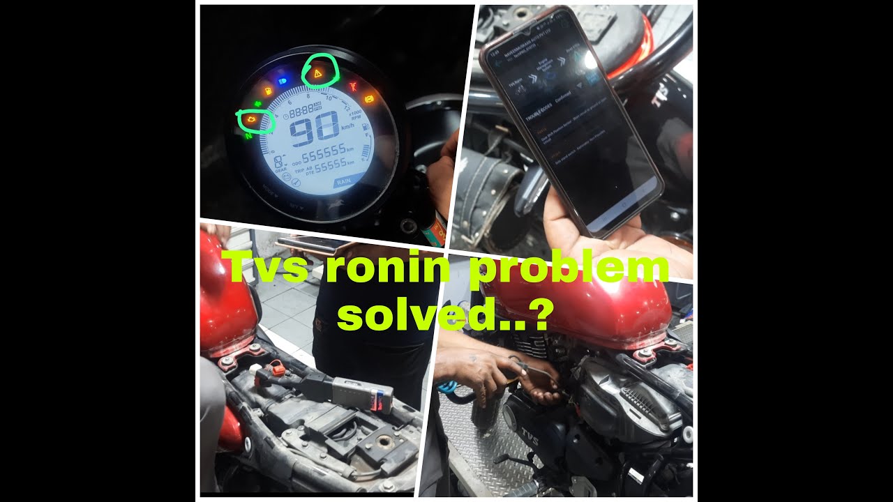 Problem in Tvs Ronin