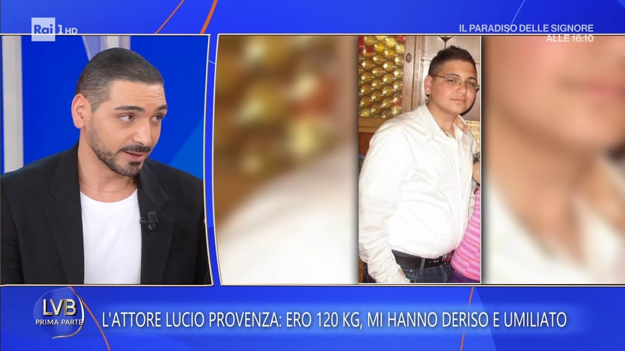 Lucio Provenza, attore de "L'amica geniale": "Ero 120 kg, venivo deriso" - La Volta Buona 21/01/26