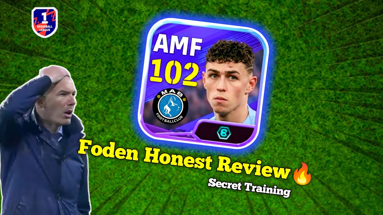 Phil Foden English League Selection Review | Best Training for Every Position