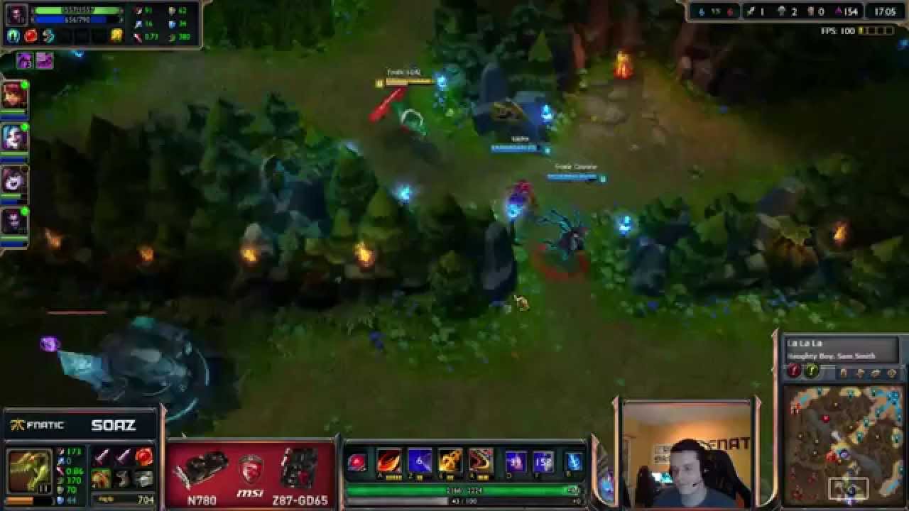 Fnatic Soaz Renekton vs Volibear [Challenger Ranked solo queue Top]