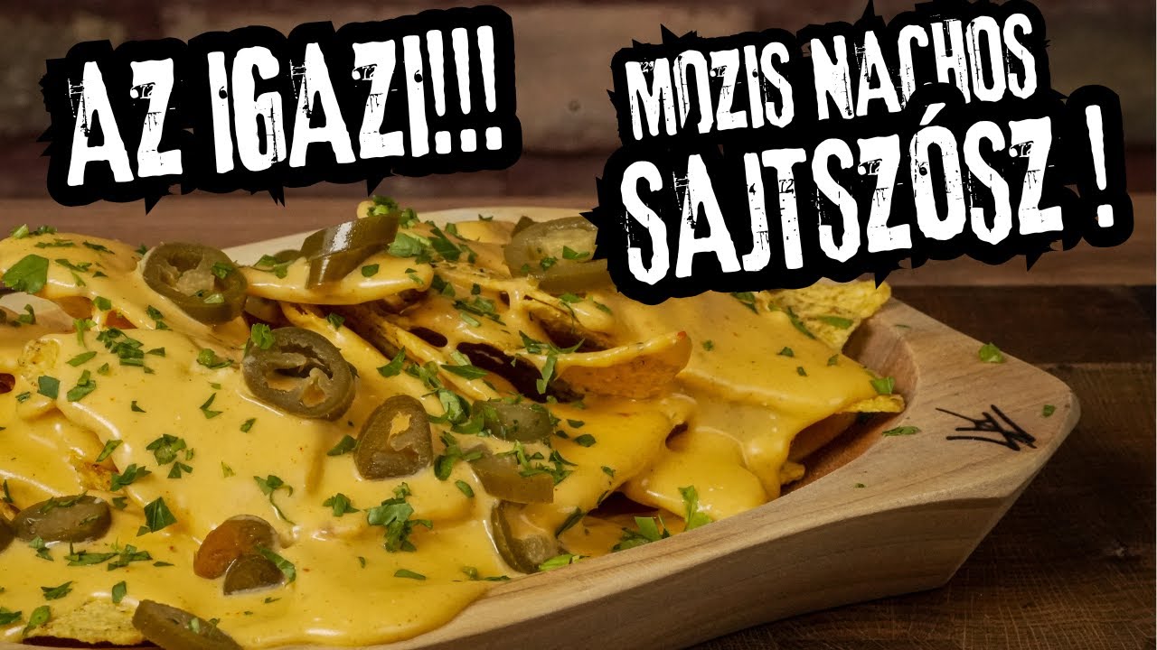 🧀🍿 AZ IGAZI !!! Nachos Sajtszósz  ! - Krémes és Abbahagyhatatlan ! 🧀🍿