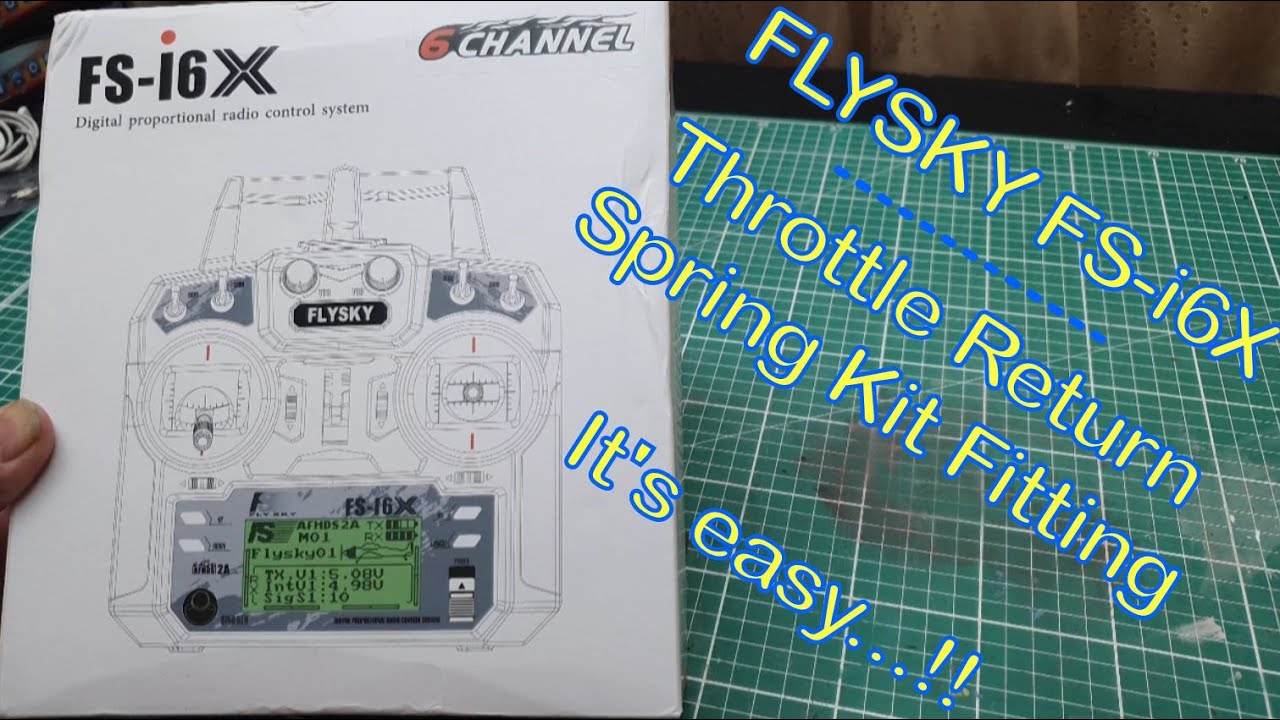 Комплект возвратной пружины дроссельной заслонки Flysky FS-i6X