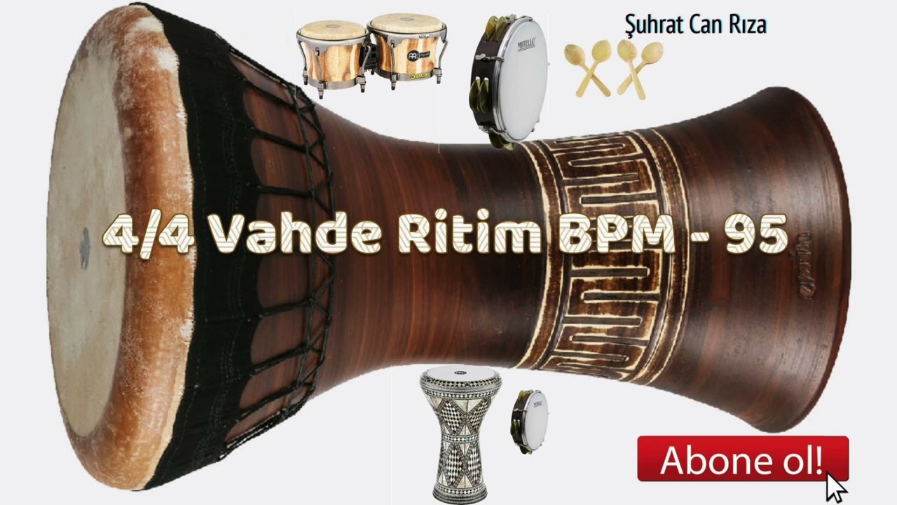 4\4 Vahde Ritim Pekusyon BPM - 95