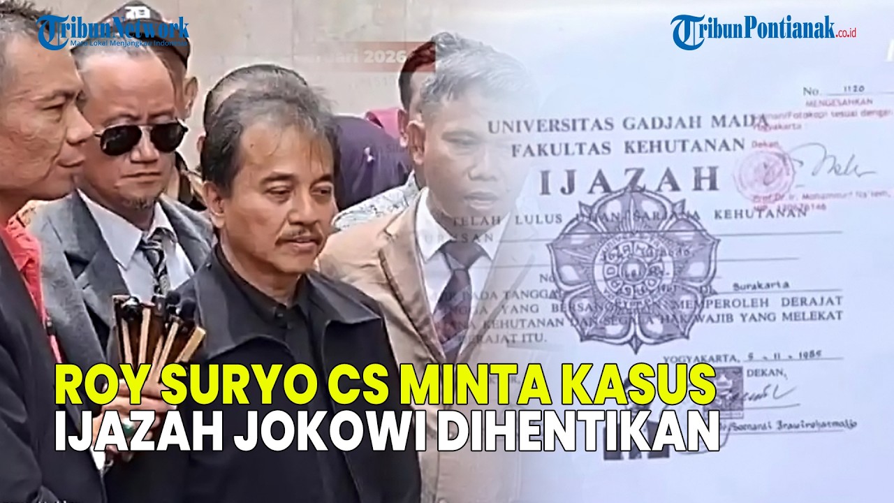 UPDATE❗ RESPONS POLDA METRO JAYA SOAL ROY SURYO CS MINTA KASUS IJAZAH JOKOWI DIHENTIKAN