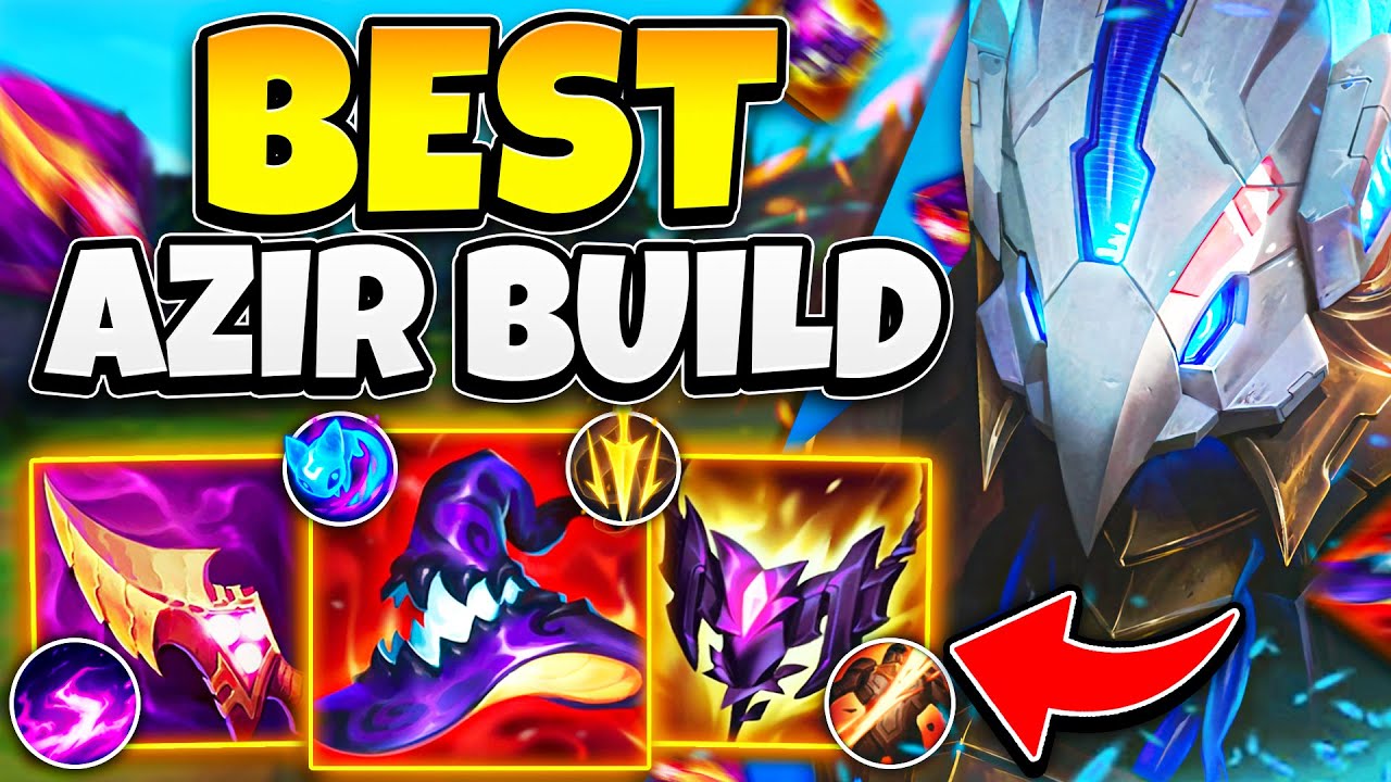 The Best New Azir Builds for Easy Climbing! (Runes & Items Guide) | Iron to Diamond #5