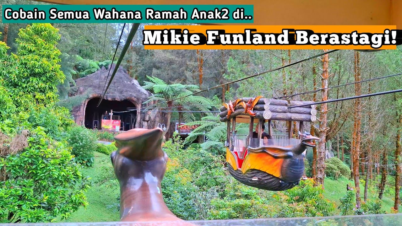 Mikie Funland! Main Semua Wahana Ramah Anak-Anak di Mikie Holiday!