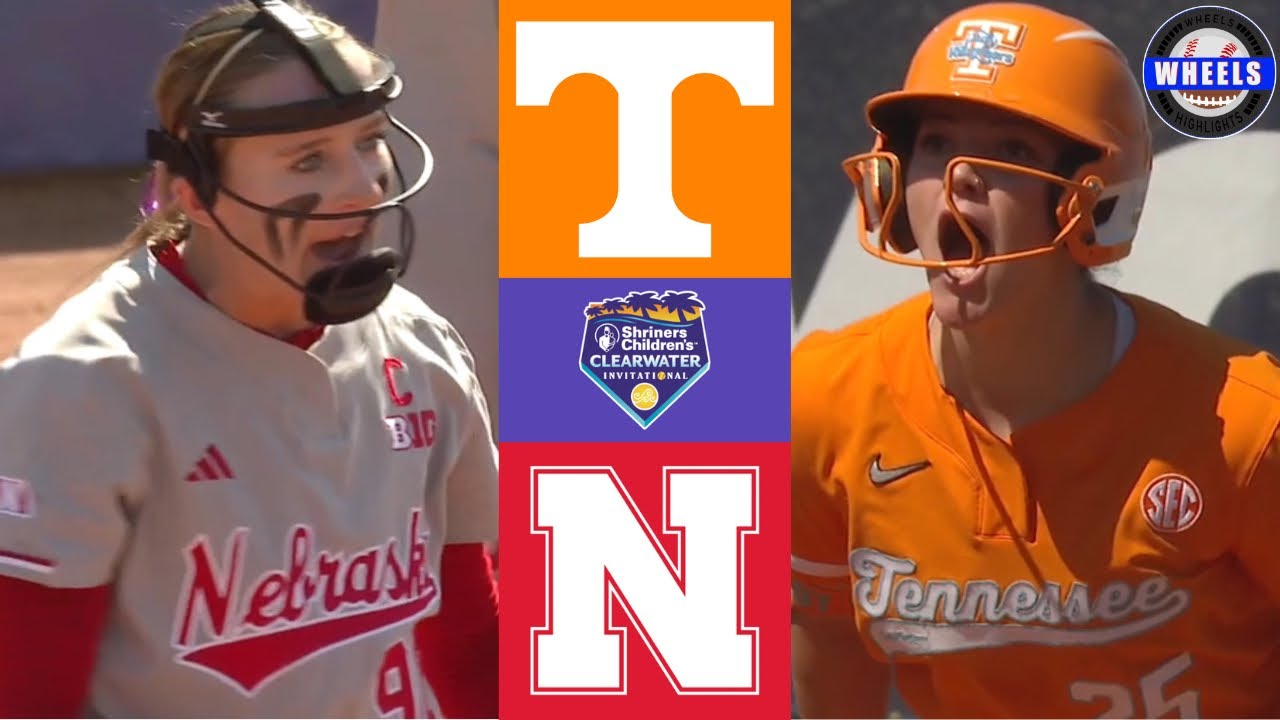 #3 Tennessee vs #8 Nebraska | Shriners Children's Clearwater Invitational | 2026 College Softball