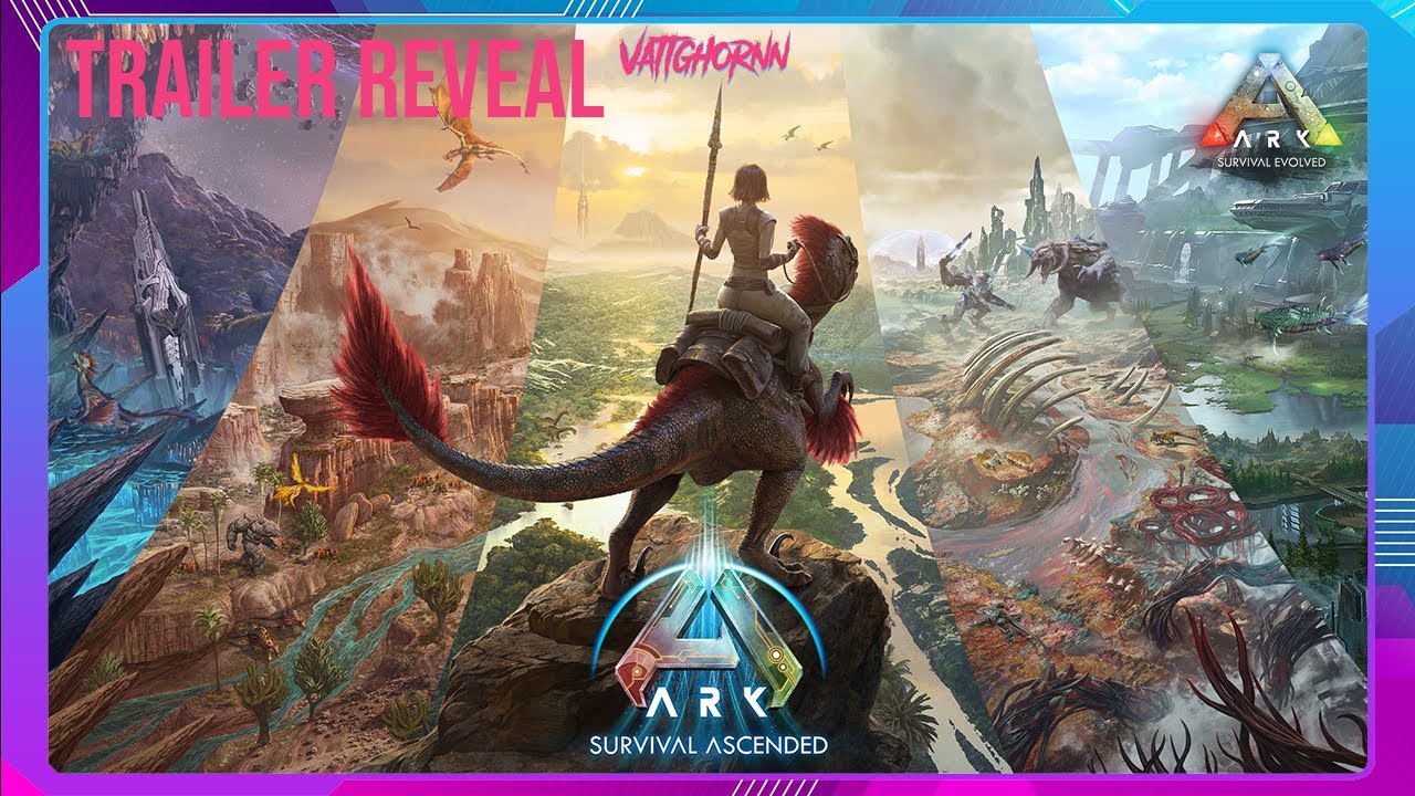 Ark: Survival Ascended Trailer de Lanzamiento 4k | #Vattghornn