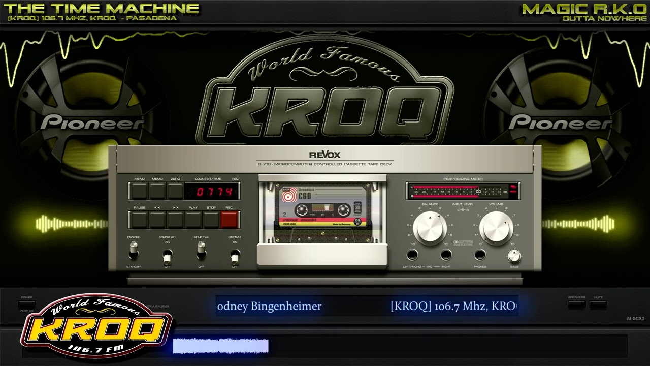 [KROQ] 106.7 Mhz, KROQ (1982-07-25) Rodney On The ROQ with Rodney Bingenheimer