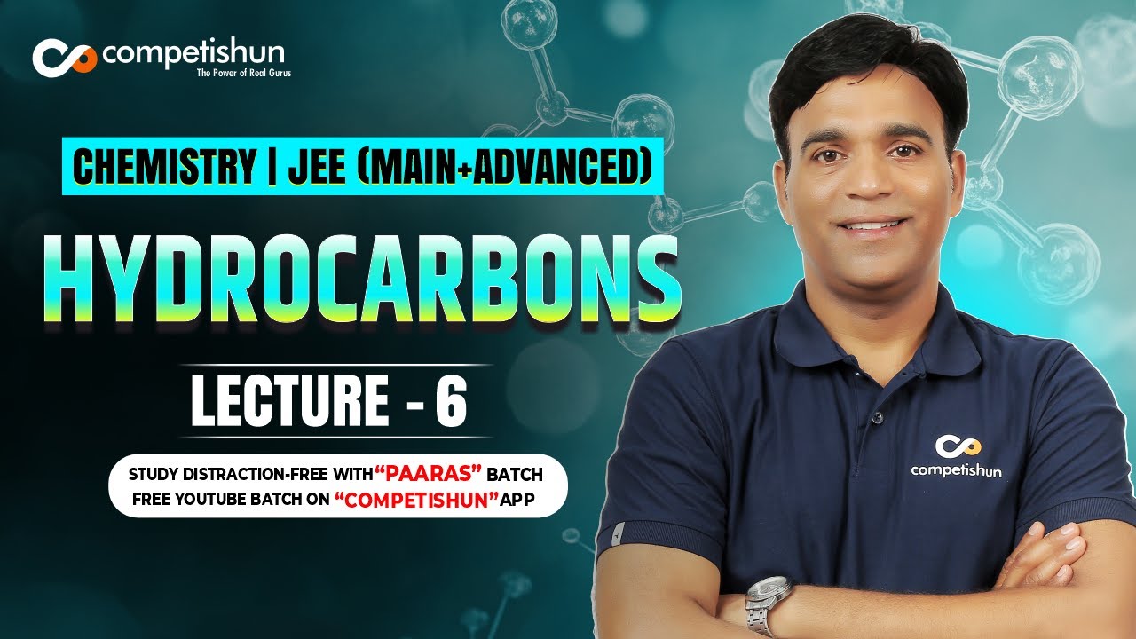 6 HALOGENATION OF ALKANE | FREE RADICAL MECHANISM | CHAIN REACTION | HYDROCARBONS (ALKANE)