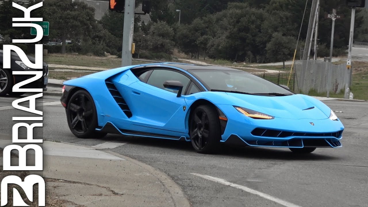 Blu Cepheus Lamborghini Centenario