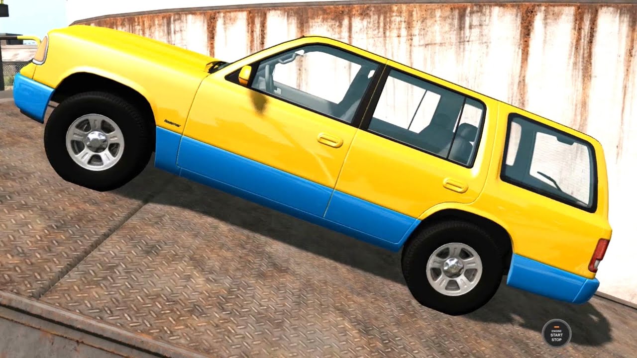 BeamNG Drive Update - Facelift Roamer Exploring the Reworked Industrial Site Map