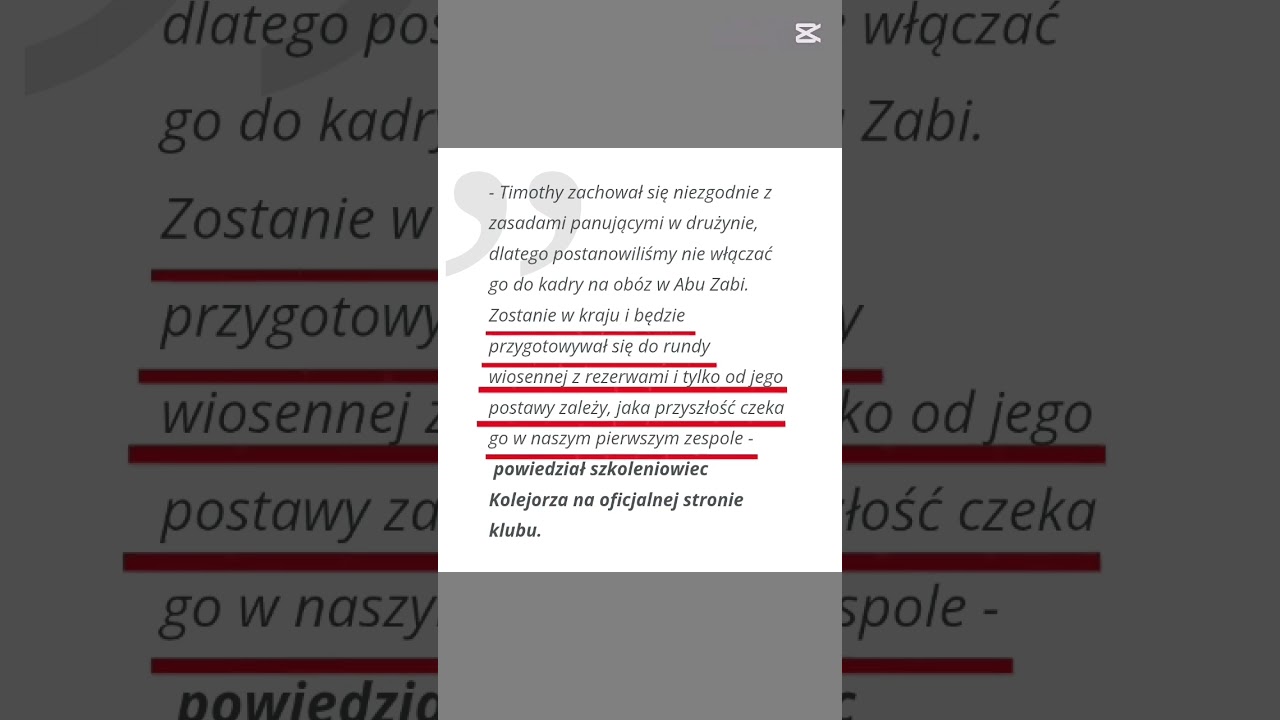 Ouma znowu zrobił zamieszanie.