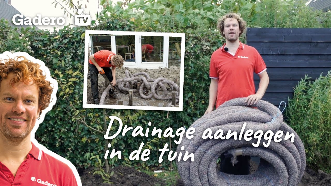 #35 Drainage aanleggen in de tuin