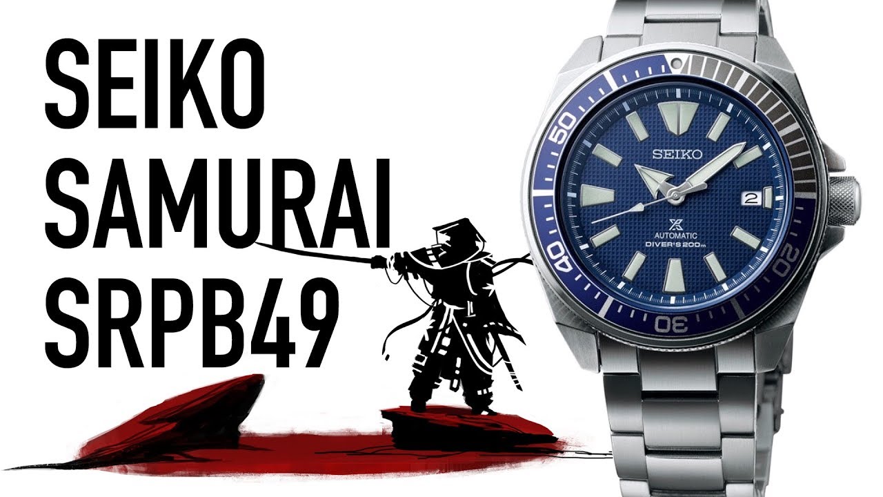 Обзор дайвинг-часов Seiko Samurai SRPB49