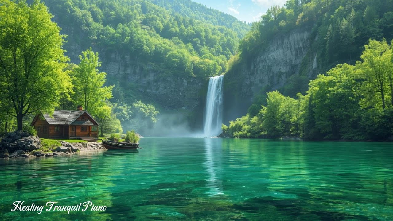 Beautiful Relaxing Music 🌿 Slow Piano for Nervous System Calm, Mental Stillness and Night Peace