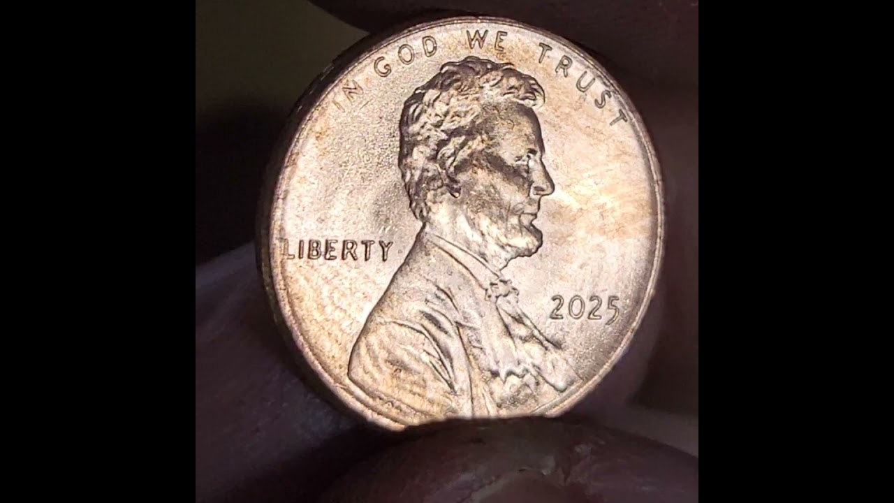 ✝️ ПЕННИ №10 2025 ЦИНКОВЫЙ ЦЕНТ 🏦 В БАНКОВСКОЙ УПАКОВКЕ 