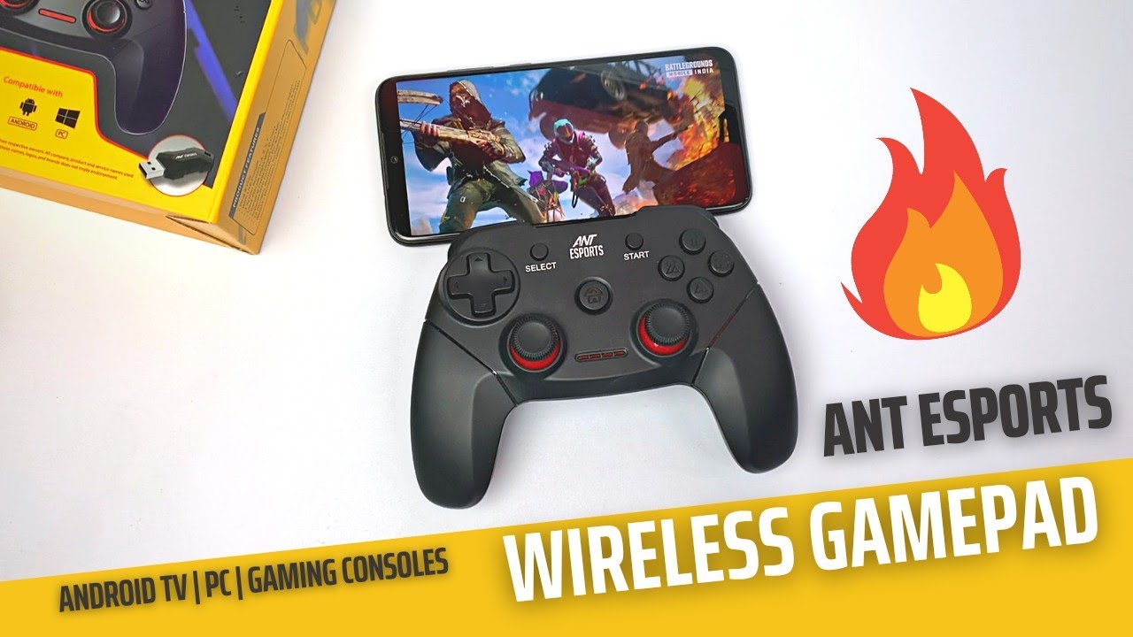 Best Wireless Gamepad Controller for Android TV & PC | Ant ESports Wireless Gamepad