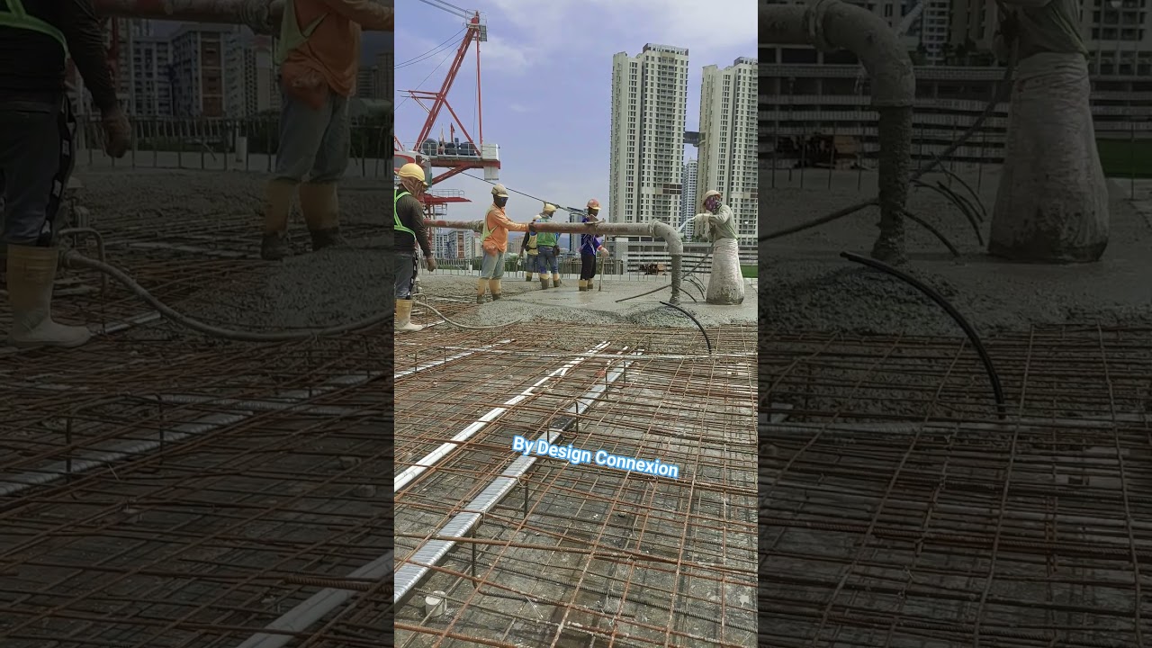 In case you miss the concreting sound 