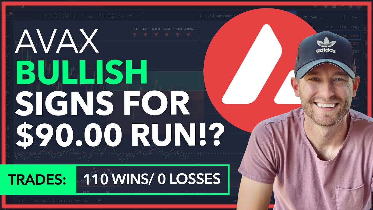 AVAX &mdash; БЫЧЬИ ПРИЗНАКИ ДЛЯ ПРОБЕГА НА $90,00!? [110 ВЫИГРЫШЕЙ / 0 ПОРАЖЕНИЙ!]