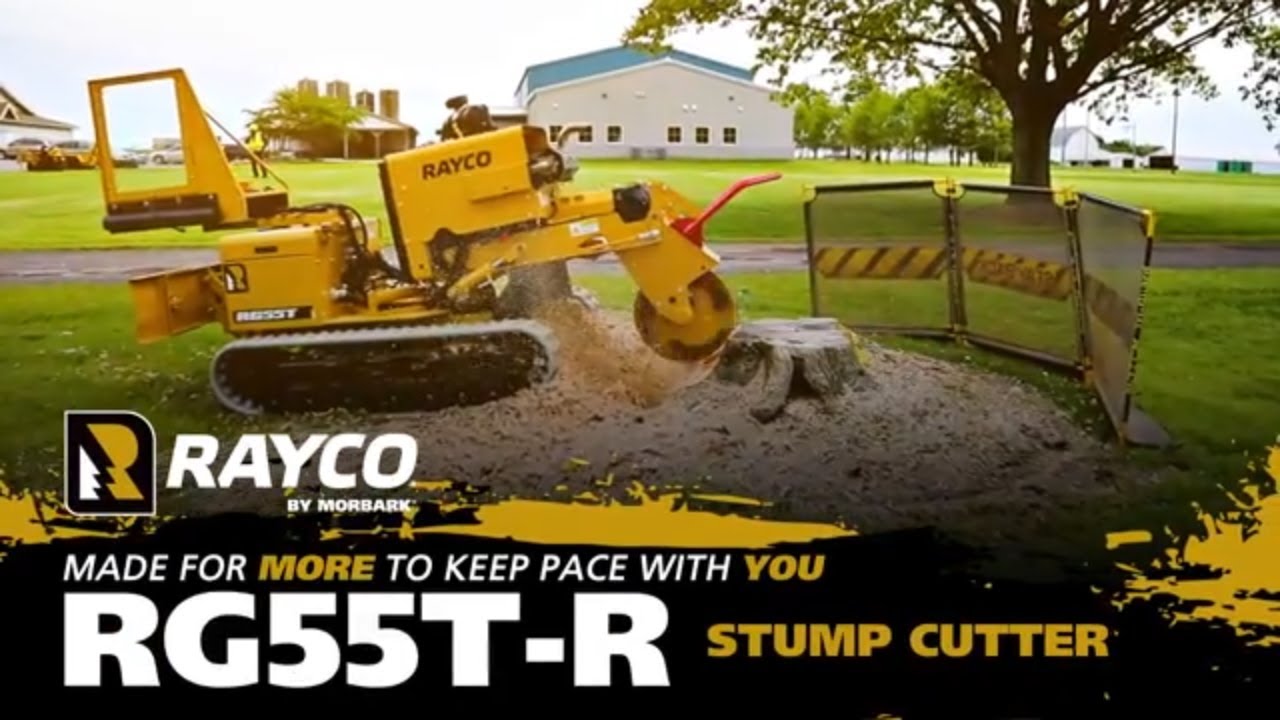 RG55T-R Stump Cutter Features Walk-Around