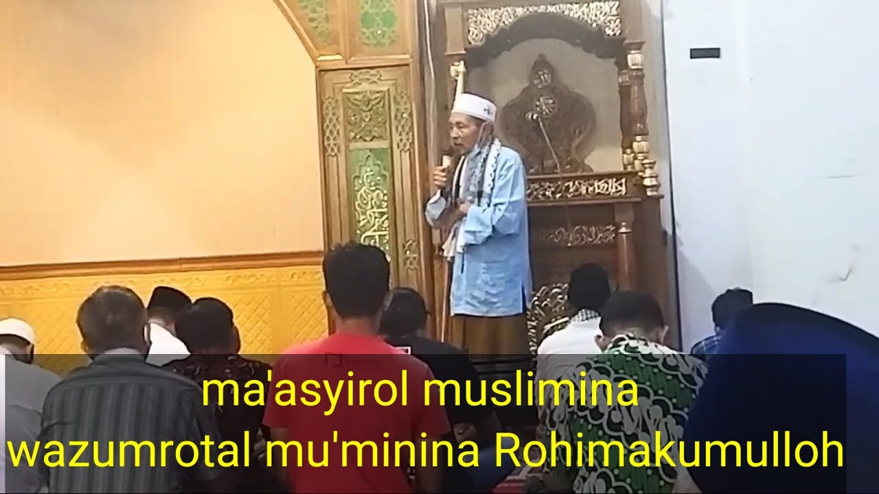 PRAKTEK BILAL SHOLAT JUM'AT, untuk pemula. @Kegiatan_agama .