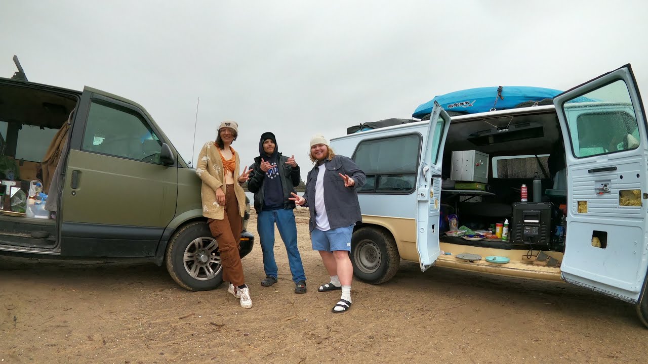 Cooking Stuffed Peppers On The Beach